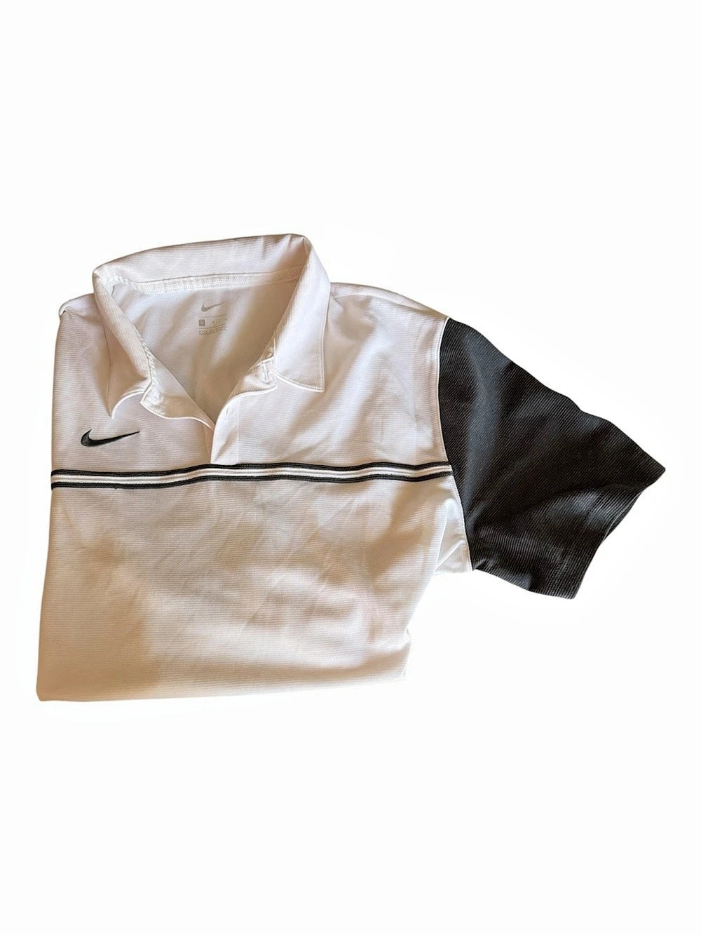 Nike White & dark grey Athletic Jersey Like New